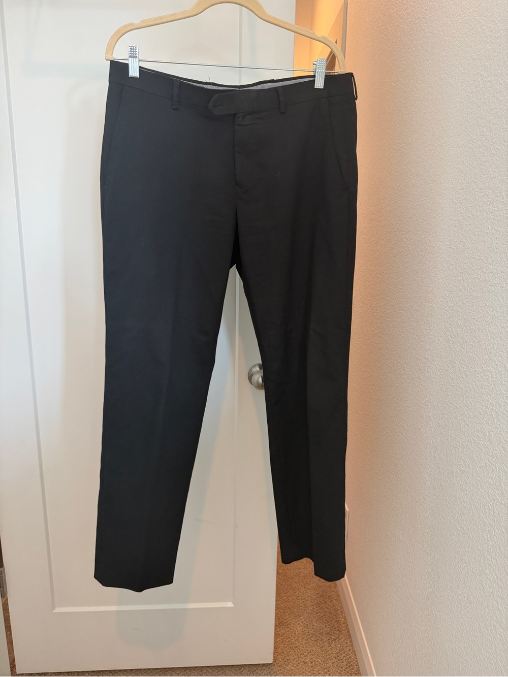 Michael Kors Black Men's Dress Pants - Slim Tailored